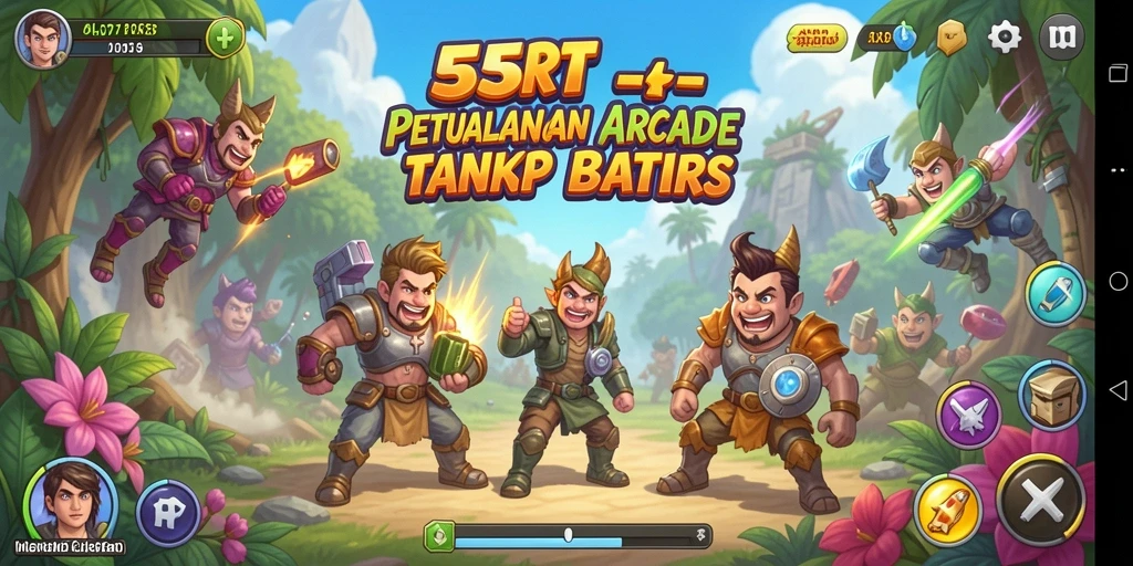 Gameplay seru dan menantang dari 55RT yang memikat pemain.