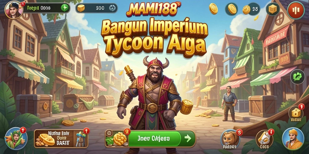 Grafik MAMI188 yang mengesankan saat Anda membangun imperium Tycoon.