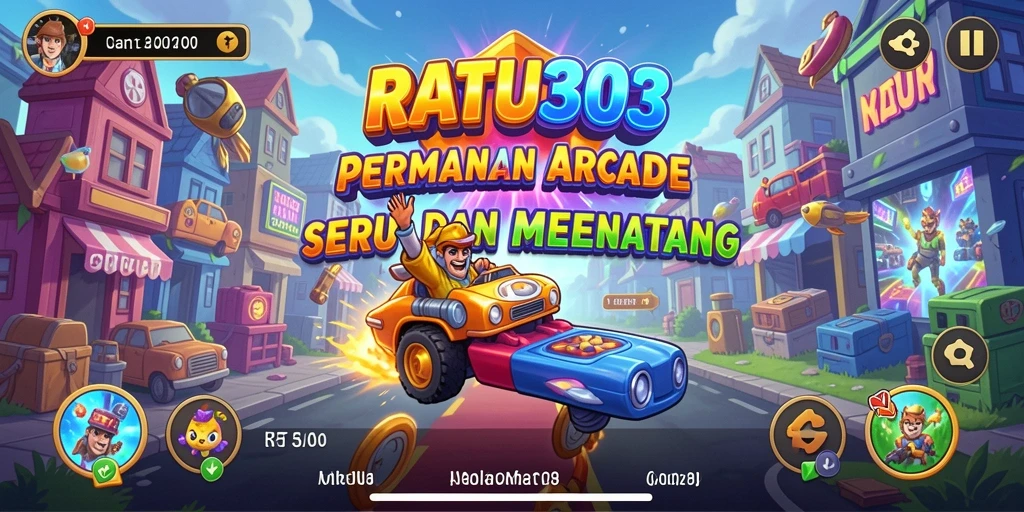 Tampilan gameplay seru dari RATU303 yang penuh tantangan.
