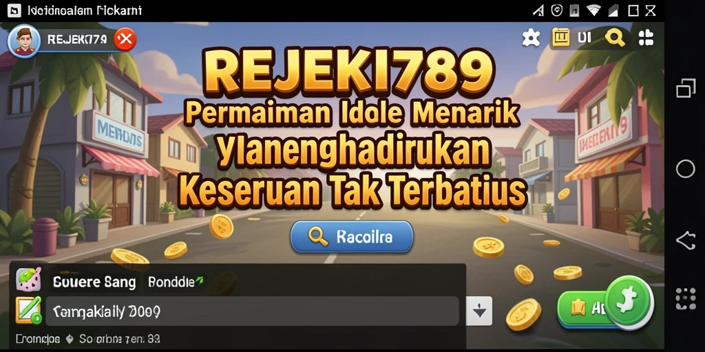Tampilan gameplay <strong>REJEKI789</strong> yang menyenangkan dan interaktif.