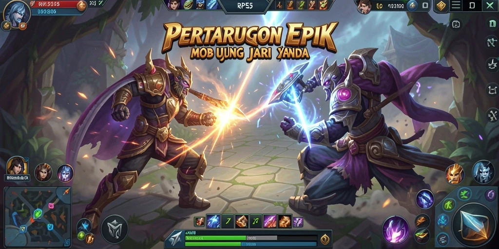 Tangkapan layar gameplay RP55 yang seru dan mendebarkan.